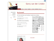 Tablet Screenshot of gerryvanderlinden.nl
